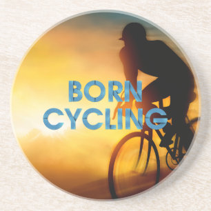 DESSOUS DE VERRE EN GRÈS NÉ POUR LE CYCLISME