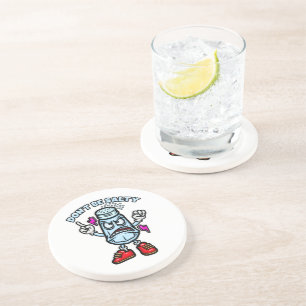 Dessous De Verre En Grès Ne sois pas salé