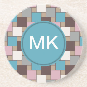 Dessous De Verre En Grès Nectar rose élégant