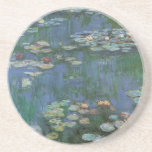 Dessous De Verre En Grès Nénuphars de Claude Monet, Fleurs Vintages<br><div class="desc">Nénuphar (1916) par Claude Monet. Water Lilies est un impressionisme vintage de peinture florale d'art. Jardin fleuri de saison de printemps de Monet à Giverny, France. Ce paysage est l'une des nombreuses variations de peintures de nénuphars que Monet peint par son étang. À propos de l'artiste : Claude Monet (1840-1926)...</div>