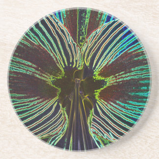 Dessous De Verre En Grès Neon Amaryllis