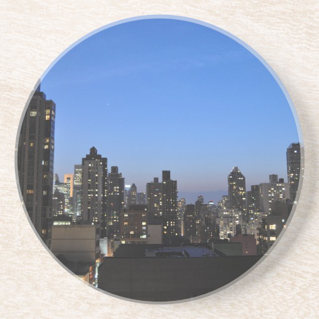 Dessous De Verre En Grès New York (Devant)