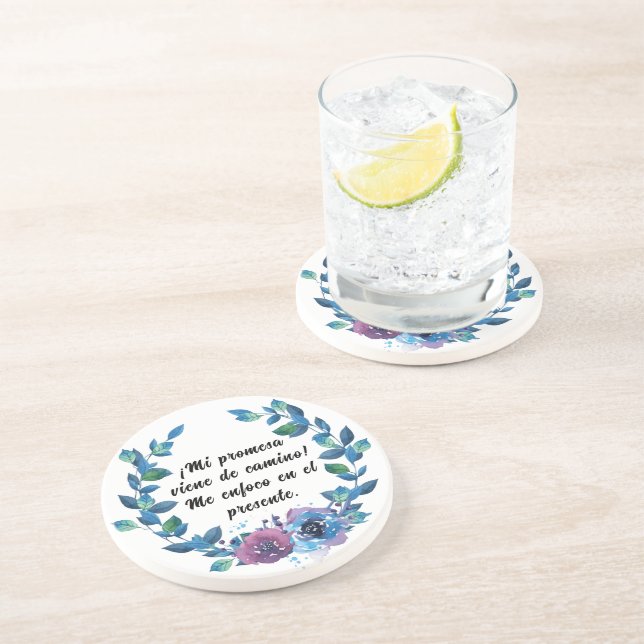 Dessous De Verre En Grès ¡No pierdas la fe ! (Côté)