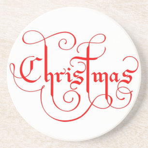 DESSOUS DE VERRE EN GRÈS NOËL