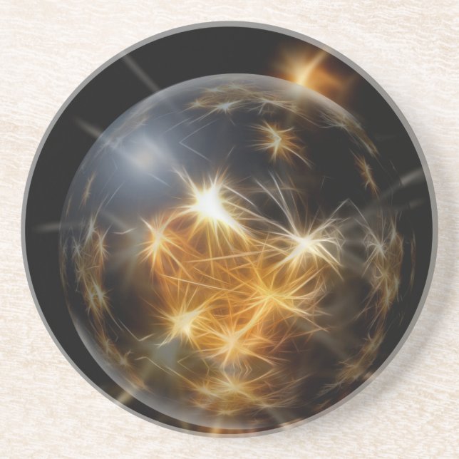 Dessous De Verre En Grès Noël 09 (Devant)