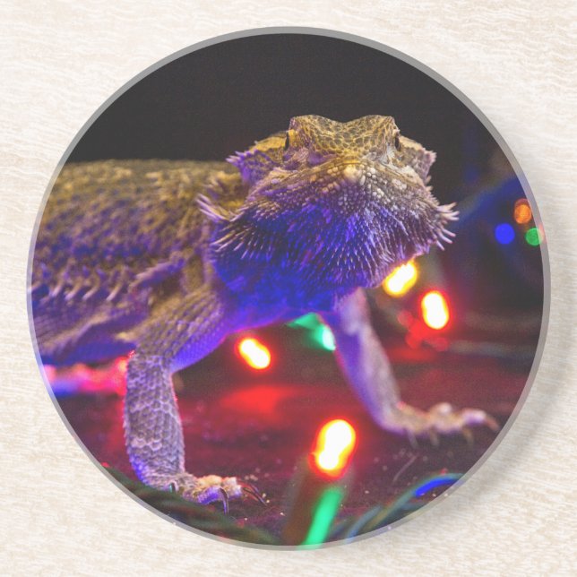 Dessous De Verre En Grès Noël Beardie (Devant)