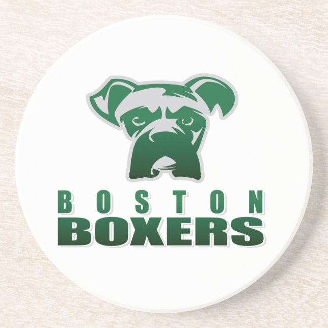 Dessous De Verre En Grès Nom de l'équipe 04 (Devant)