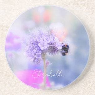 Dessous De Verre En Grès Nom personnalisé Little Bee