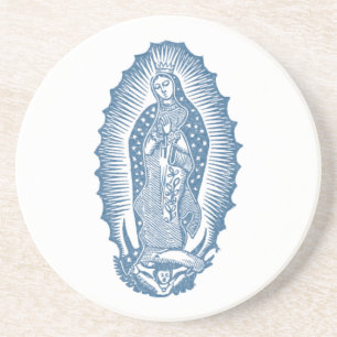 Dessous De Verre En Grès Notre-Dame de Guadalupe