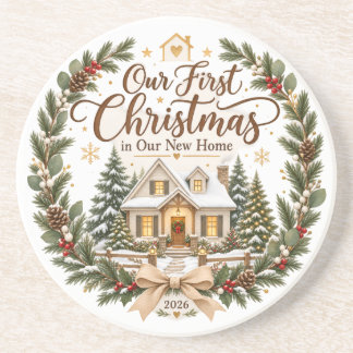 Dessous De Verre En Grès Notre Premier Noël dans Notre Nouvelle Maison Orne
