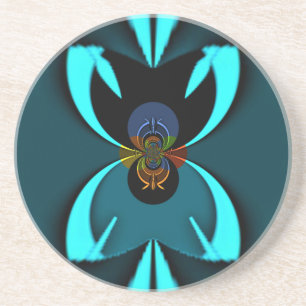 Dessous De Verre En Grès Nouvelle Lune Hakuna Matata