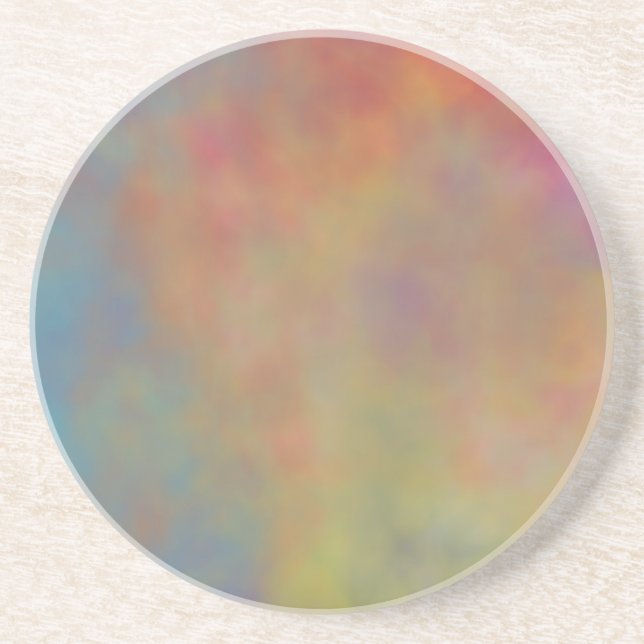 Dessous De Verre En Grès Nuages abstraits (Devant)