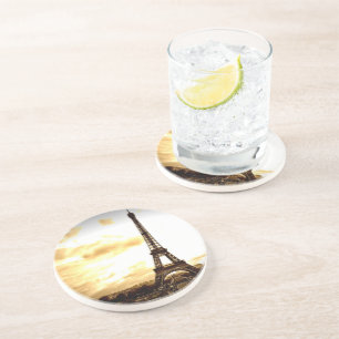 Dessous De Verre En Grès Nuages sur Paris