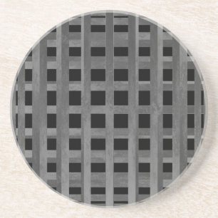 Dessous De Verre En Grès Nuances de Motif gris