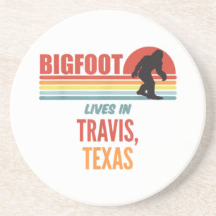 Dessous De Verre En Grès Observation de Bigfoot à Travis Texas