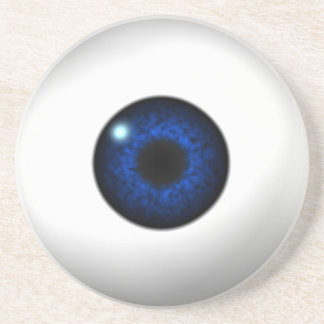 Dessous De Verre En Grès oeil bleu