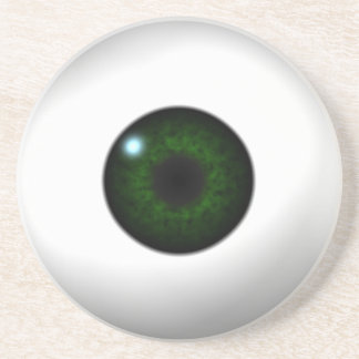 Dessous De Verre En Grès oeil vert