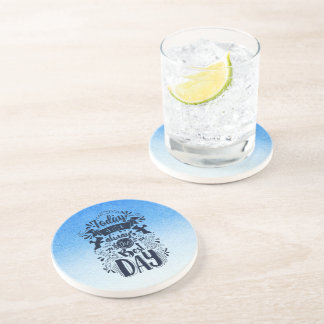 Dessous De Verre En Grès Ombre Bleu et blanc Plonger dans des teintes oniri