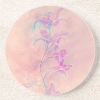 Dessous De Verre En Grès Orchidée rose