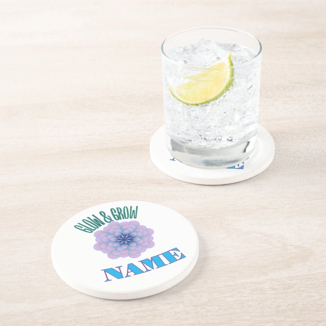 Dessous De Verre En Grès Organiseur (Côté)