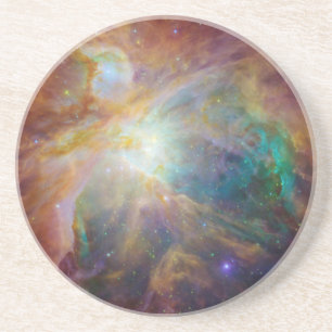 Dessous De Verre En Grès Orion Nebula Composite
