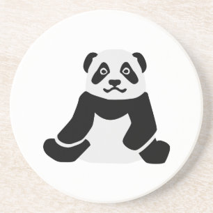 Dessous De Verre En Grès Ours panda