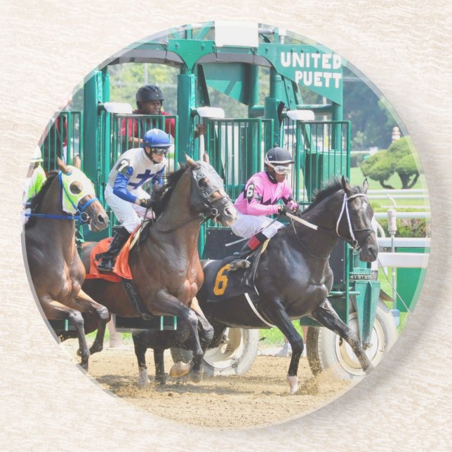 Dessous De Verre En Grès Outre de chez Saratoga (Devant)