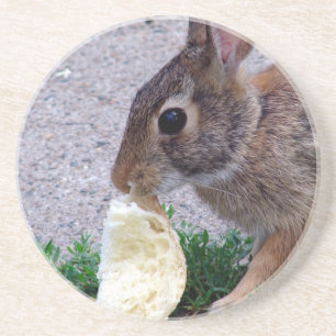 Dessous De Verre En Grès Pain trouvé de lapin