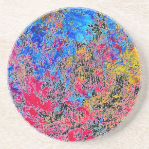 Dessous De Verre En Grès Paint Beverage Coaster
