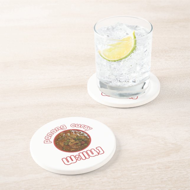 Dessous De Verre En Grès Panang Thai Curry ... Thaïlande Street Food (Côté)