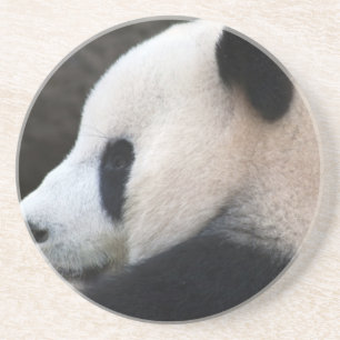 Dessous De Verre En Grès Panda Bear Hugs