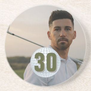 Dessous De Verre En Grès Papa Birthday Golf Party