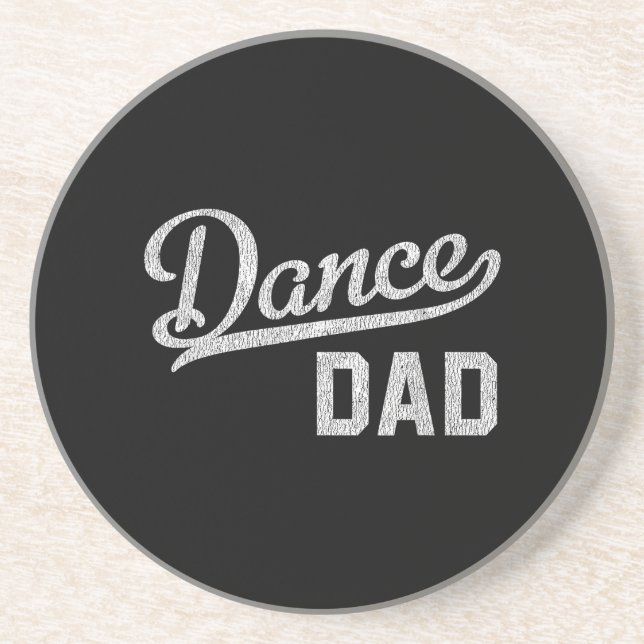 Dessous De Verre En Grès Papa de danse Danseur fier Papa danse (Devant)