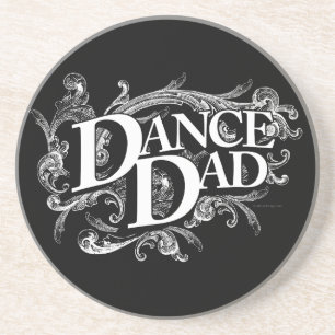 Dessous De Verre En Grès Papa de la danse