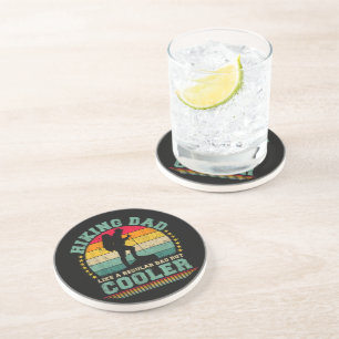 Dessous De Verre En Grès Papa randonnée drôle comme un papa normal randonné
