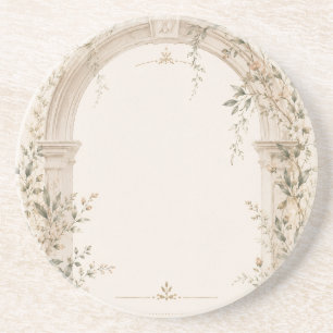 Dessous De Verre En Grès Papeterie de mariage pour cérémonies méditerranéen