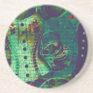 Dessous De Verre En Grès Papier peint vintage de Steampunk