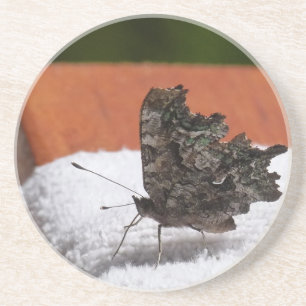Dessous De Verre En Grès Papillon camouflage foncé