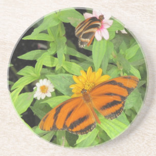 Dessous De Verre En Grès Papillons Dessous de verre de grès
