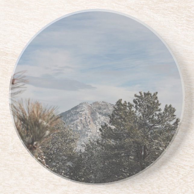 Dessous De Verre En Grès Parc d'Estes (Devant)