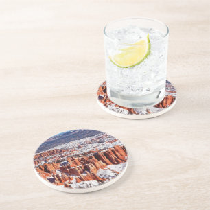 Dessous De Verre En Grès Parc national de canyon de Bryce