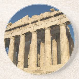 Dessous De Verre En Grès Parthénon Acropole à Athènes