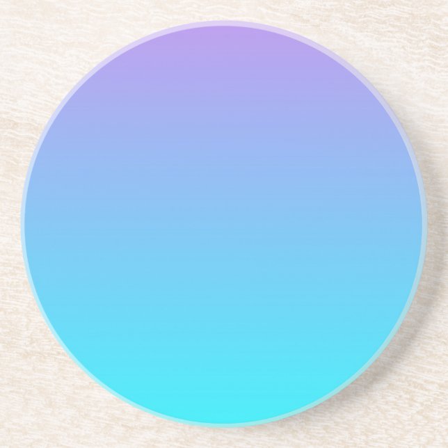 Dessous De Verre En Grès Pastel Skies (Devant)