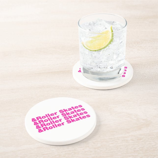 Dessous De Verre En Grès & Patins à rouleaux (Côté)