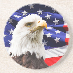 Dessous De Verre En Grès Patriotique