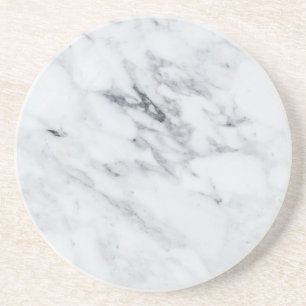 Dessous De Verre En Grès Patters blancs