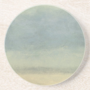 Dessous De Verre En Grès Paysage abstrait avec le ciel obscurci