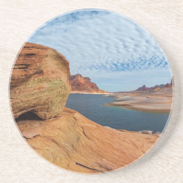 Dessous De Verre En Grès Paysage du lac Powell (Devant)
