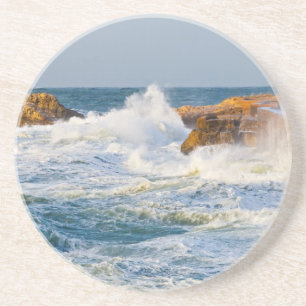 Dessous De Verre En Grès Paysage marin