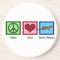 Peace Love Honey Badgers
